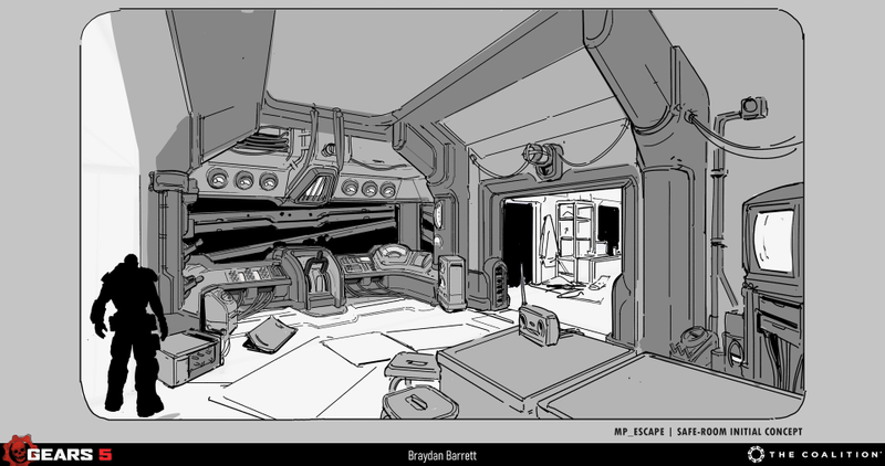 Illustration for article titled The Art Of Gears 5